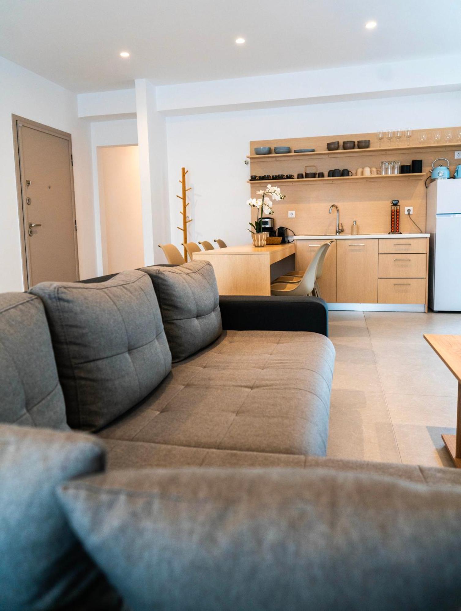 White Luxury Apartment Tríkala المظهر الخارجي الصورة