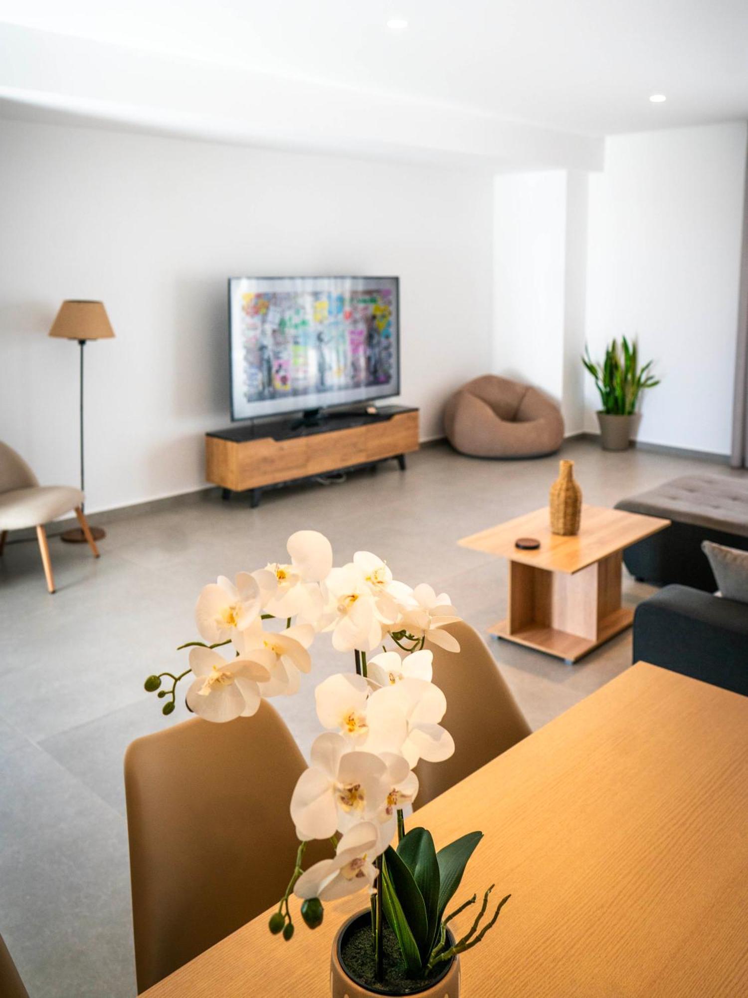 White Luxury Apartment Tríkala المظهر الخارجي الصورة